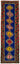 3x11 Multicolor Bohemian Runner Rug -48476
