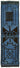 3x11 Blue Bohemian Runner Rug -48488