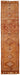 3x12 Orange Bohemian Runner Rug -48489
