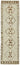3x11 Beige Bohemian Runner Rug -48516