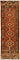 3x10 Orange Bohemian Runner Rug -48518