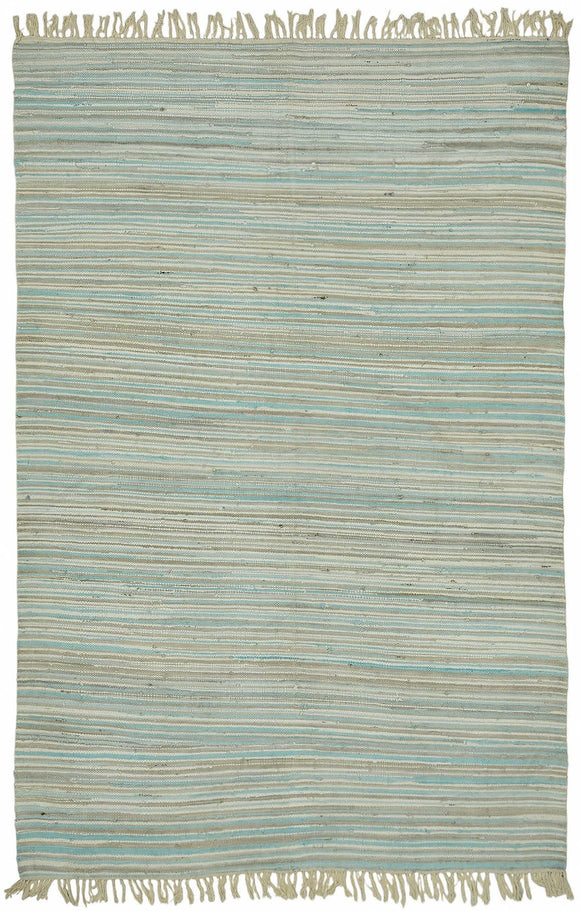 6x9 Handwoven Recycled Area Rug - 48523