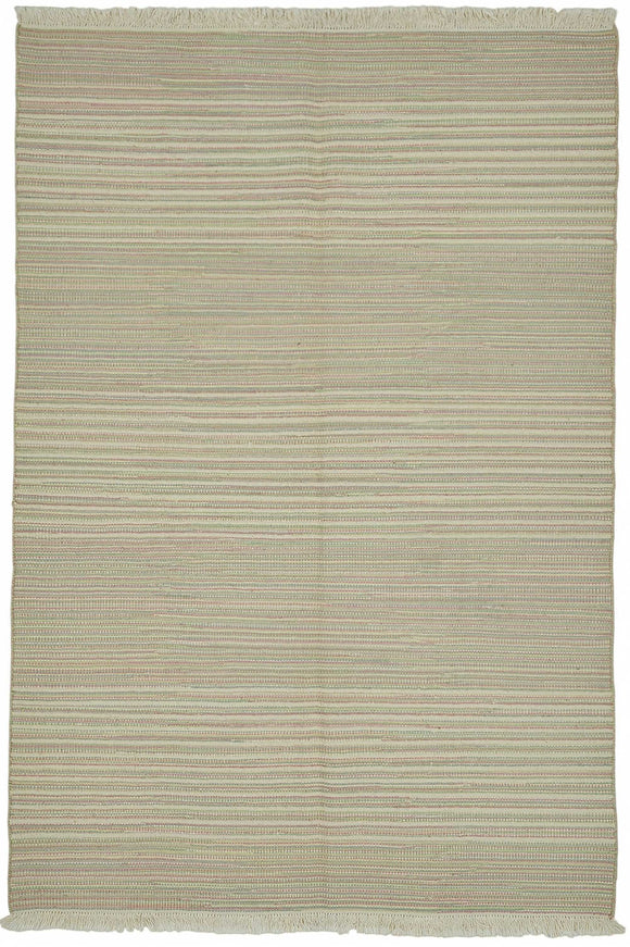 6x9 Handwoven Recycled Area Rug - 48535