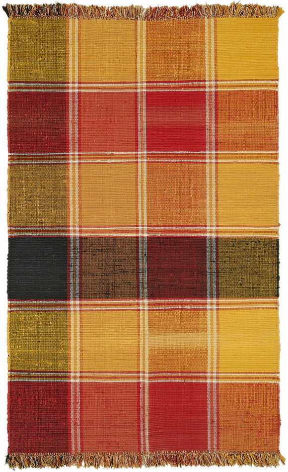 6x10 Handwoven Recycled Area Rug - 48536
