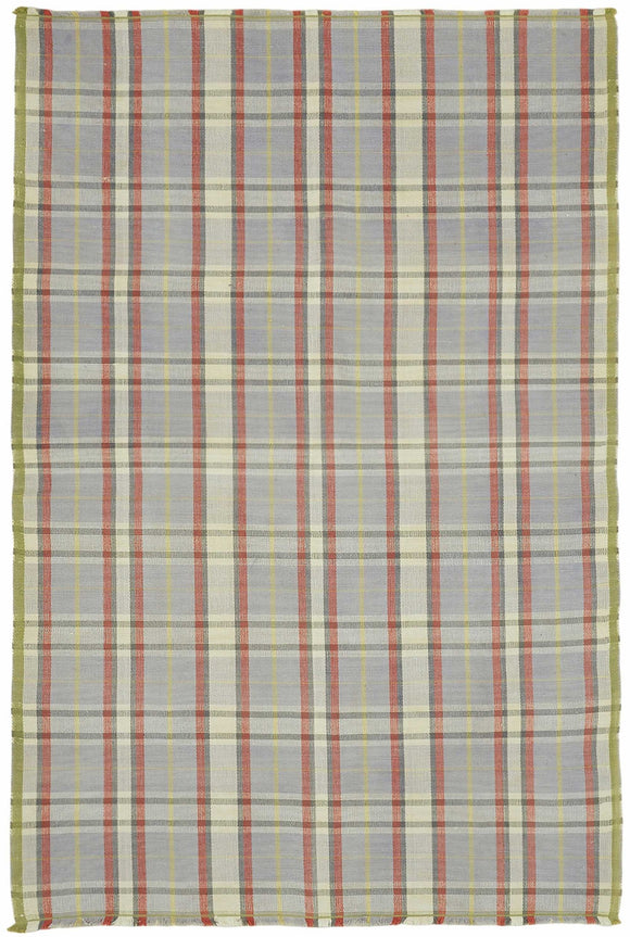 6x8 Handwoven Recycled Area Rug - 48542