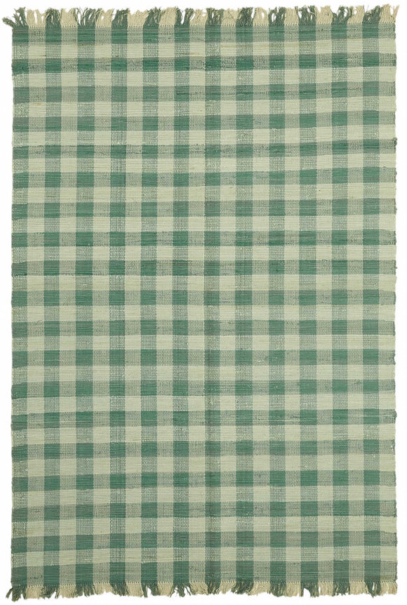 6x9 Handwoven Recycled Area Rug - 48548