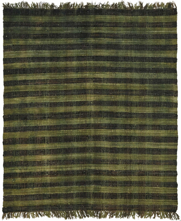7x8 Handwoven Recycled Area Rug - 48556