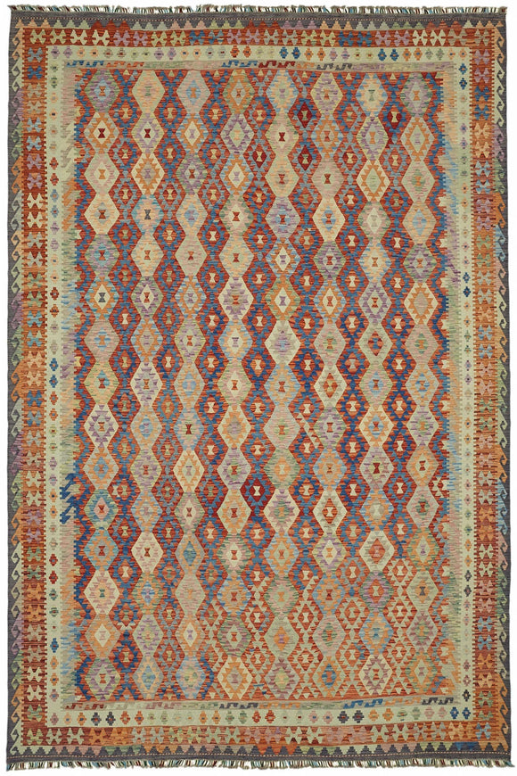 11x16 Handwoven Kilim Rug - 48775