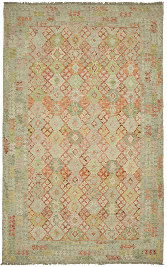 10x16 Handwoven Kilim Rug - 48789