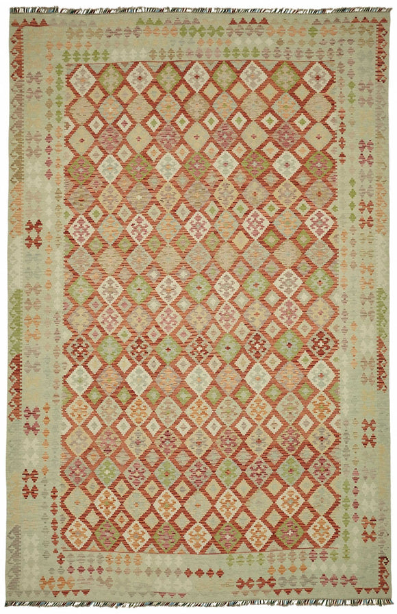 10x16 Handwoven Kilim Rug - 48794