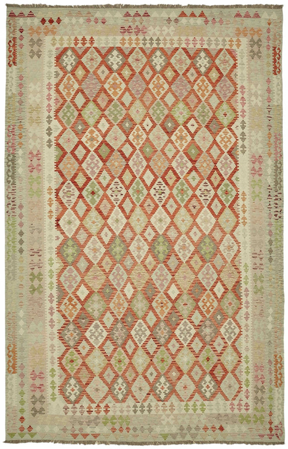 10x16 Handwoven Kilim Rug - 48798