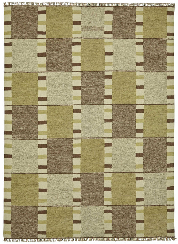 8x11 Handwoven Kilim Rug - 48804