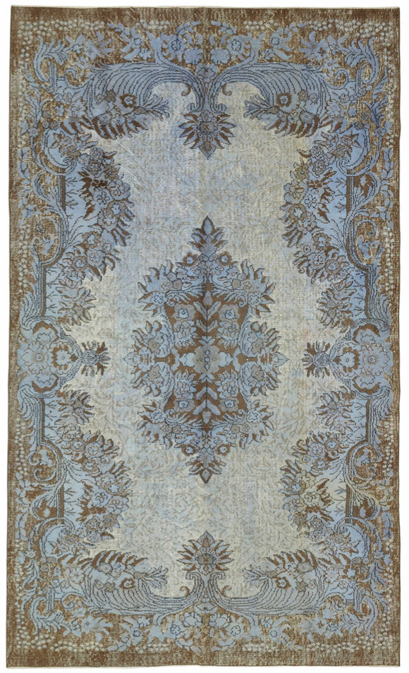 6x10 Blue Over Dyed Rug - 49283