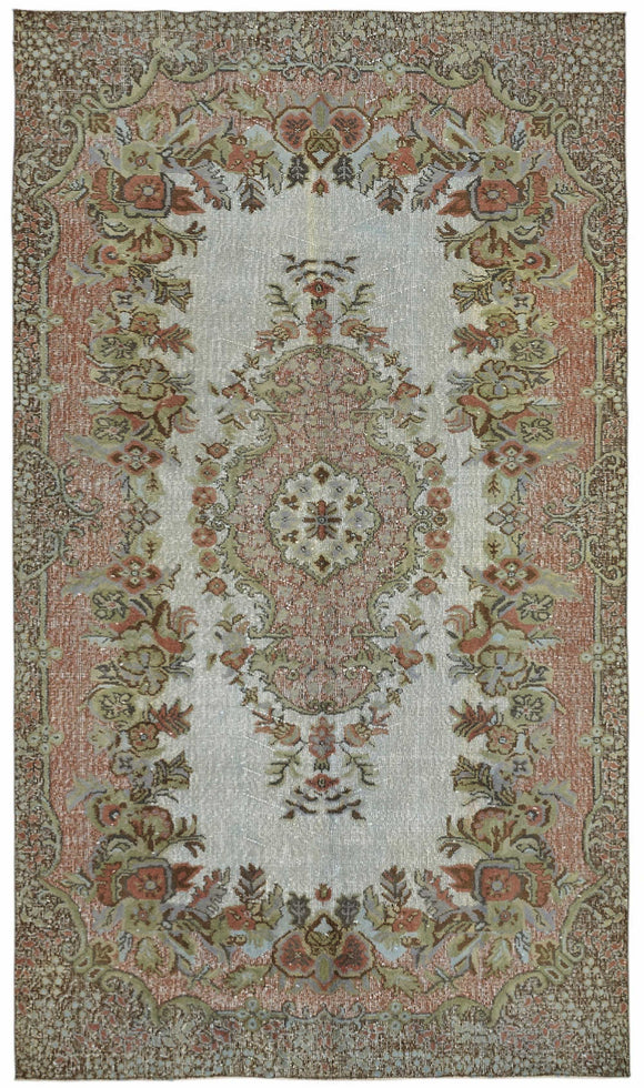 5x9 Grey Over Dyed Rug - 49284