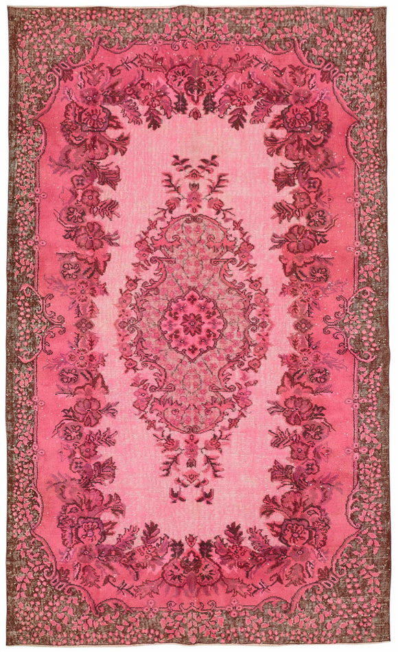 6x10 Pink Over Dyed Rug - 49285
