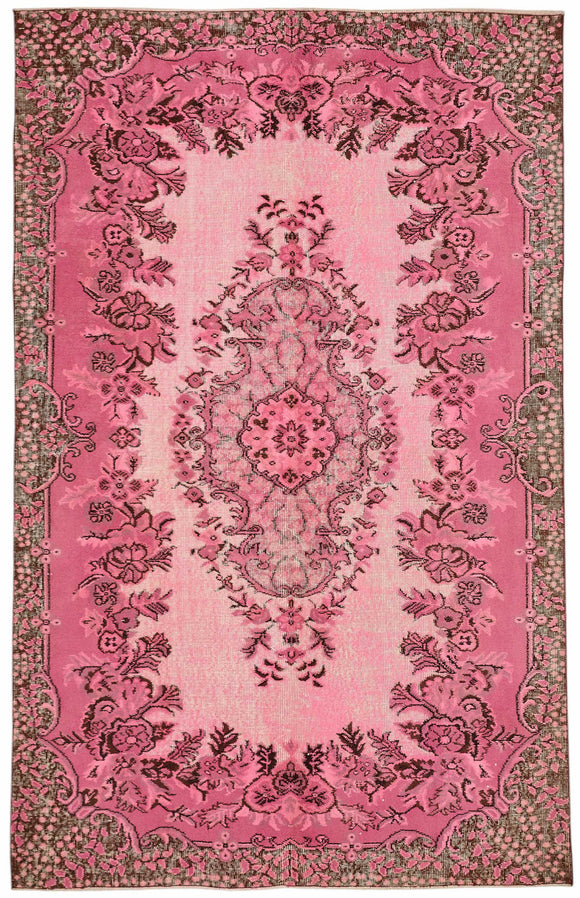 6x9 Pink Over Dyed Rug - 49297