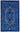 5x9 Blue Over Dyed Rug - 49300