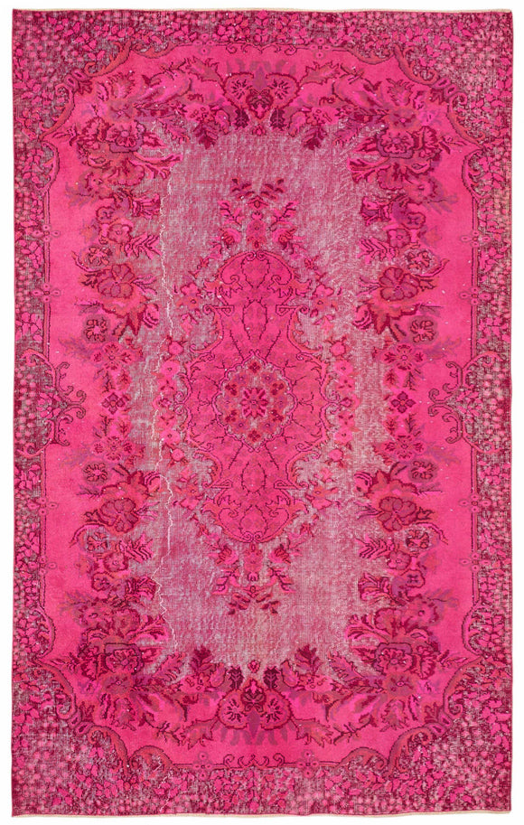 6x9 Pink Over Dyed Rug - 49303