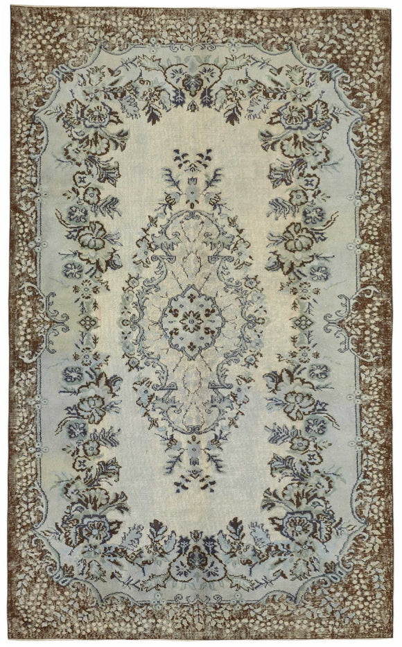 6x10 Grey Over Dyed Rug - 49304