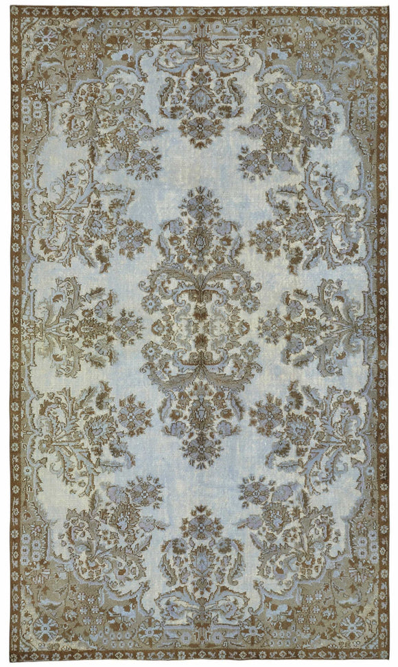 6x10 Blue Over Dyed Rug - 49309
