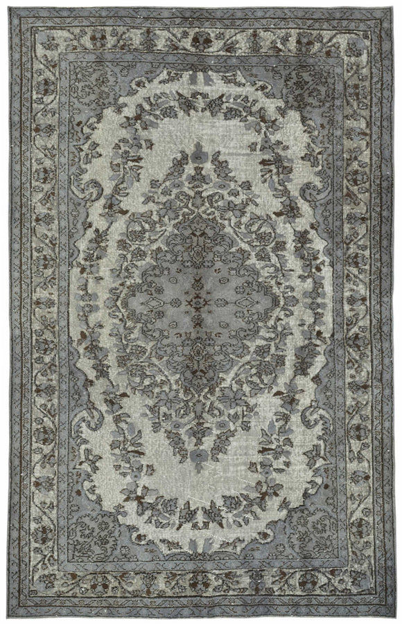 6x9 Grey Over Dyed Rug - 49314