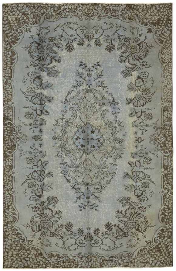 5x8 Grey Over Dyed Rug - 49316