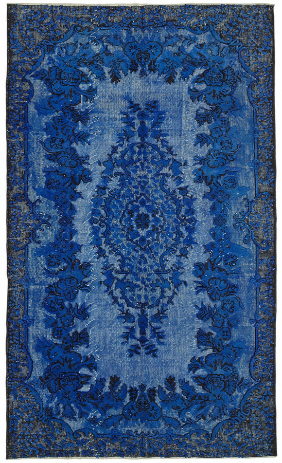 6x9 Blue Over Dyed Rug - 49318
