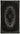 5x8 Black Over Dyed Rug - 49319