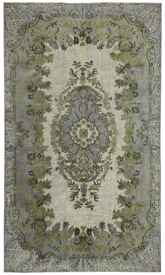 6x9 Grey Over Dyed Rug - 49322