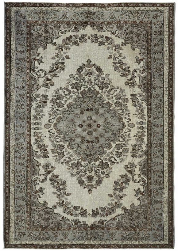 6x9 Grey Over Dyed Rug - 49323