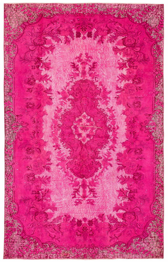 6x9 Pink Over Dyed Rug - 49329