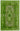 6x9 Green Over Dyed Rug - 49333