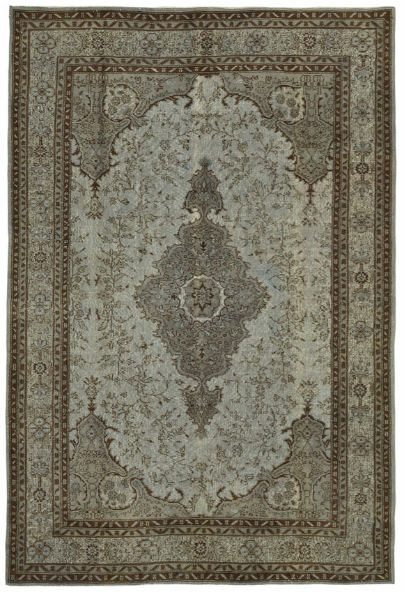 6x10 Grey Over Dyed Rug - 49335
