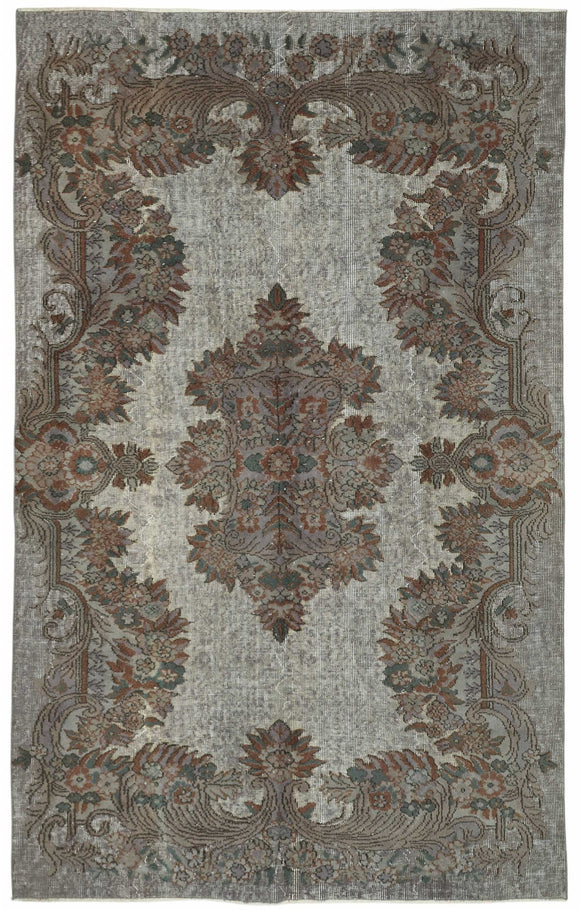 6x9 Grey Over Dyed Rug - 49343