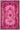 6x10 Pink Over Dyed Rug - 49348