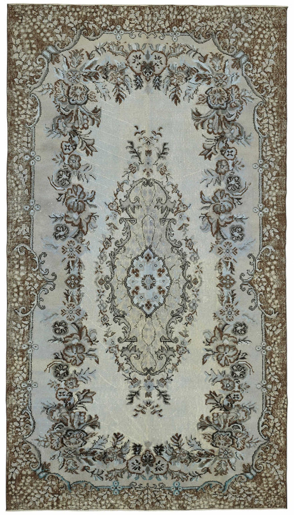 6x10 Grey Over Dyed Rug - 49349