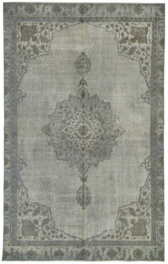 6x10 Grey Over Dyed Rug - 49352