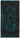 5x11 Black Over Dyed Rug - 49356