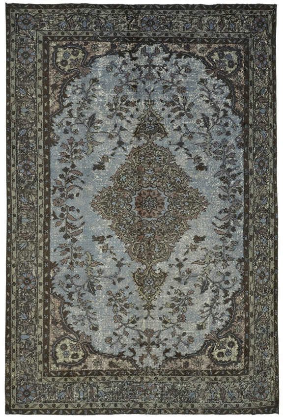 6x9 Grey Over Dyed Rug - 49365
