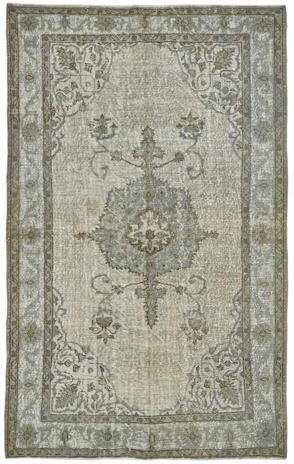 6x9 Grey Over Dyed Rug - 49366