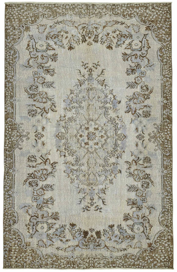 6x9 Blue Over Dyed Rug - 49367
