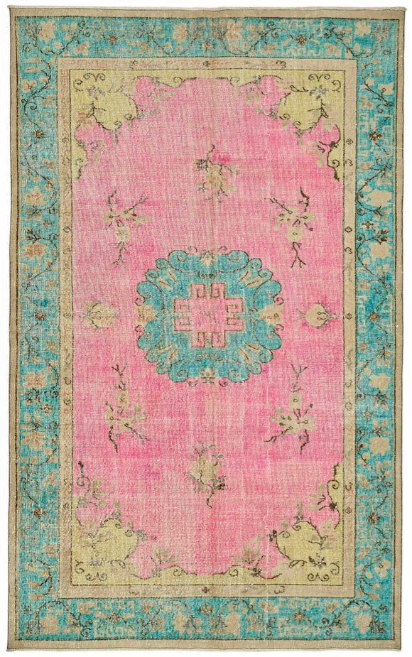 6x9 Multicolor Over Dyed Rug - 49368