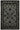 7x11 Black Over Dyed Rug - 49373