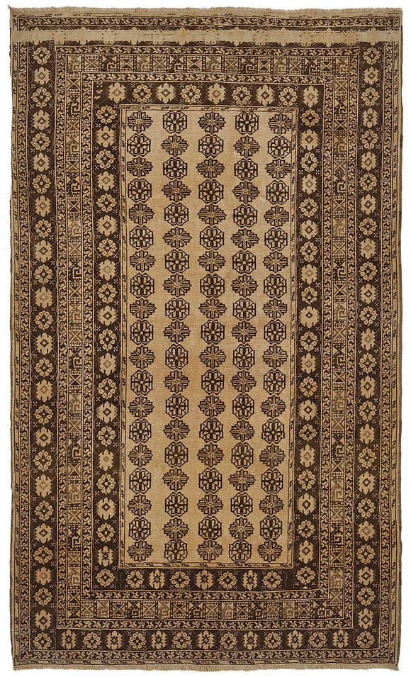 5x8 Beige Vintage Large Area Rug - 50169