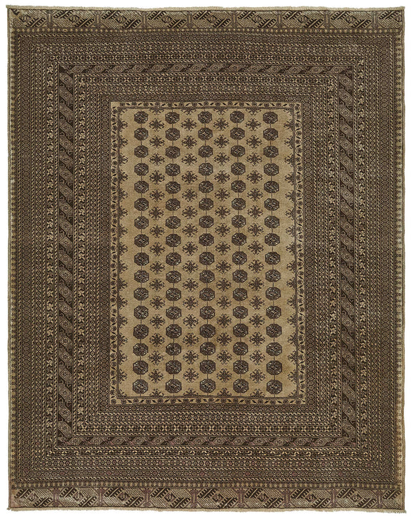 7x8 Beige Vintage Large Area Rug - 50172