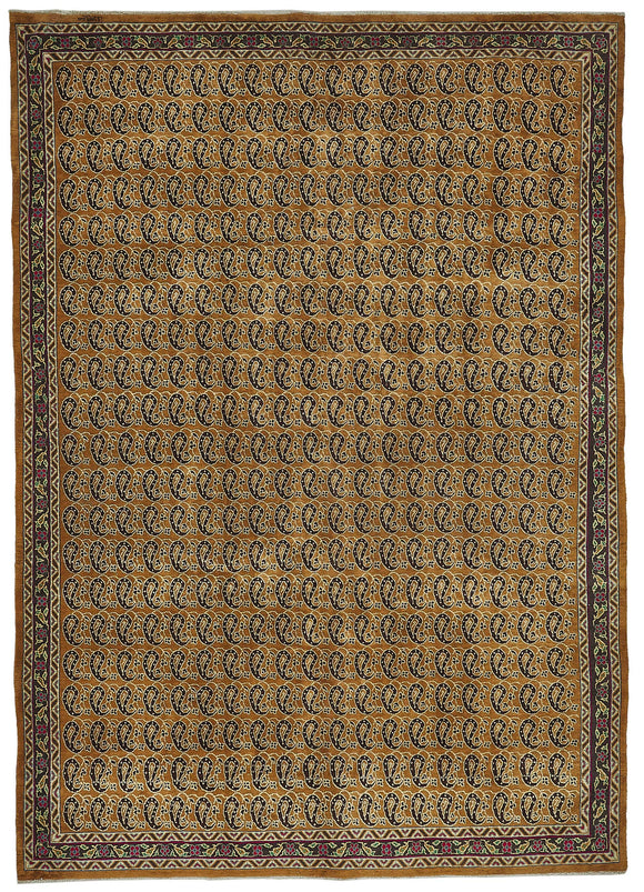 8x12 Beige Vintage Large Area Rug - 50178