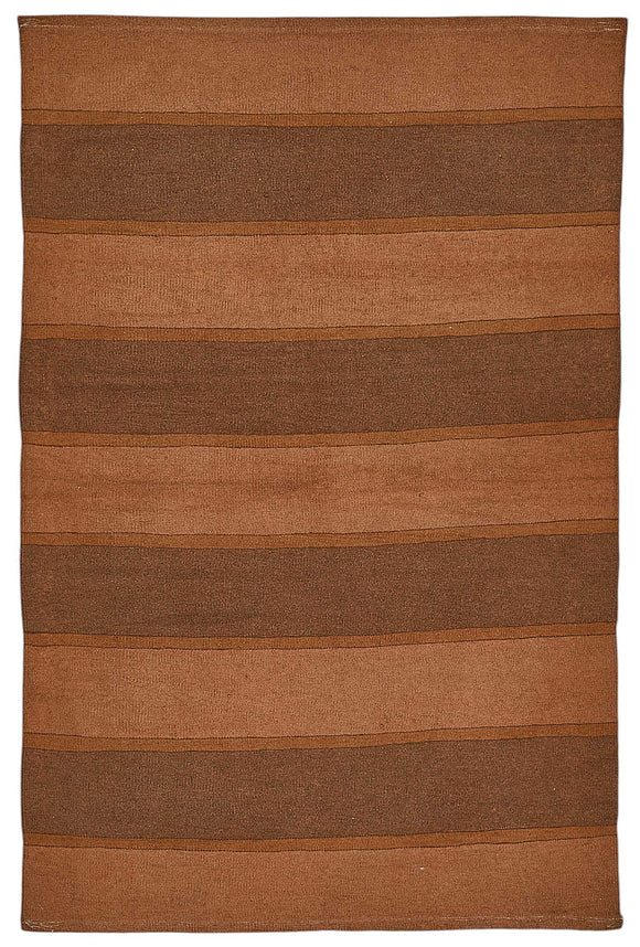 4x6 Handwoven Oushak Kilim Rug - 50374