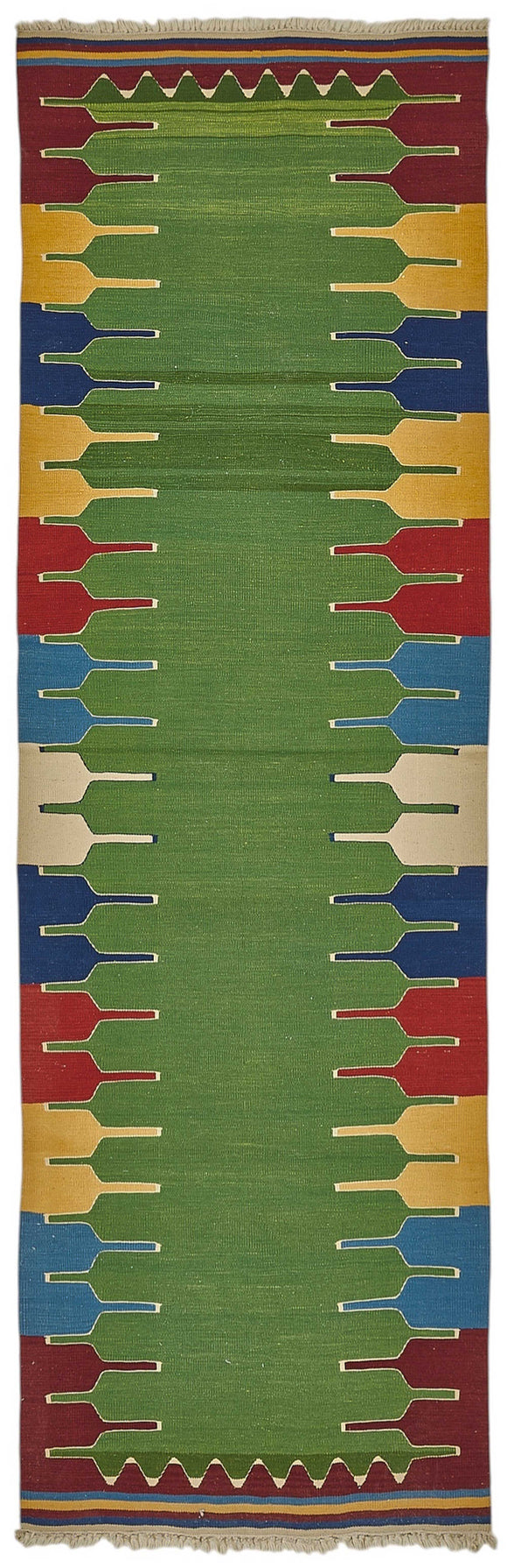 3x10 Handwoven Oushak Kilim Rug - 50381