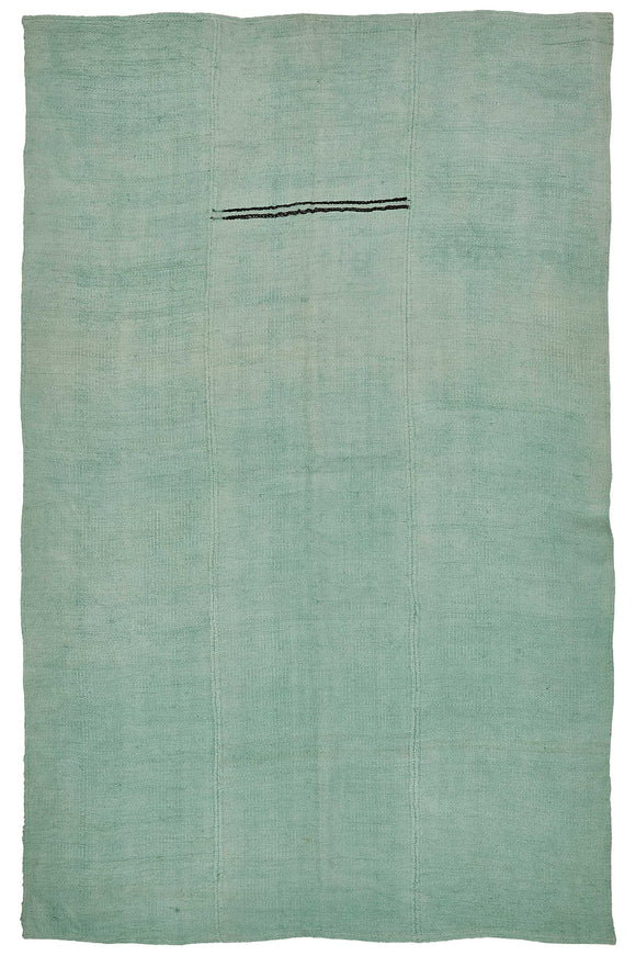 6x9 Turquoise Over-dyed Hemp Kilim Rug - 50416
