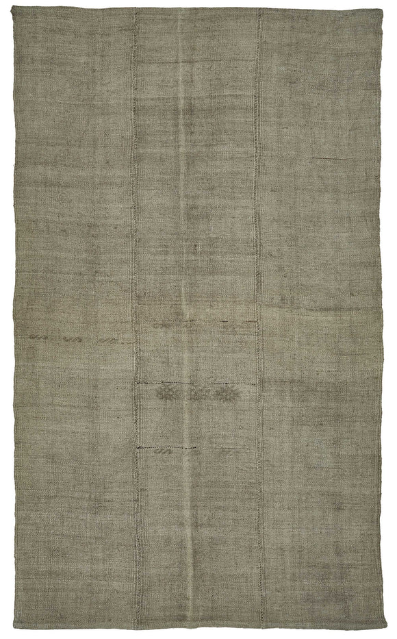 6x10 Brown Over-dyed Hemp Kilim Rug - 50421
